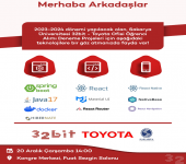 32bit TOYOTA Ofisi Öğrenci Görüşmeleri