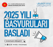 ULUSAL STAJ PROGRAMI BAŞVURULARI