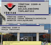 TÜBİTAK 2209-A Proje Bilgilendirme Toplantısı