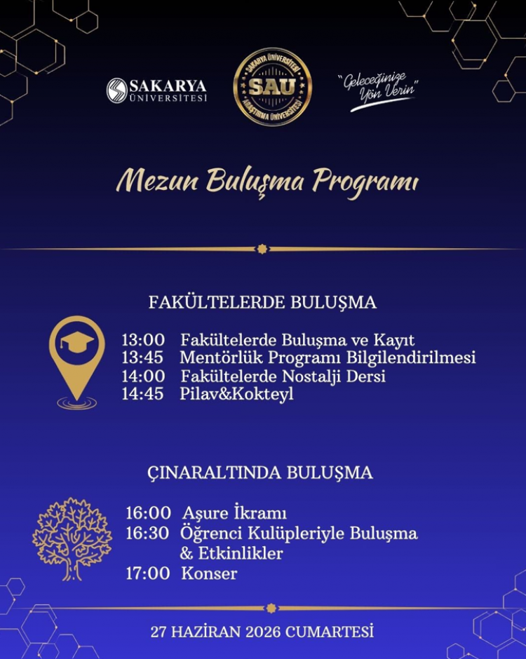 SAÜ Mezun Buluşma Programı